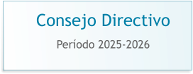 Consejo Directivo  Período 2025-2026